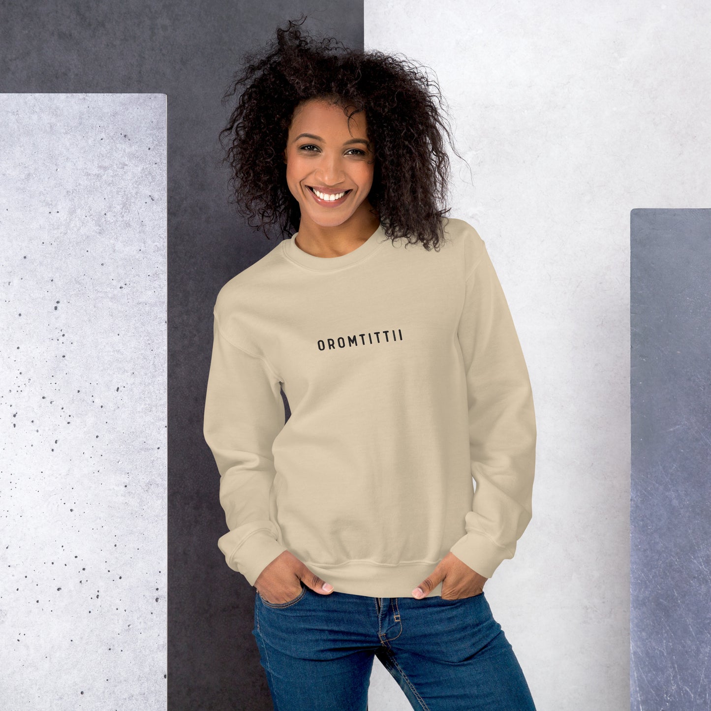 Oromtittii sweatshirt - light