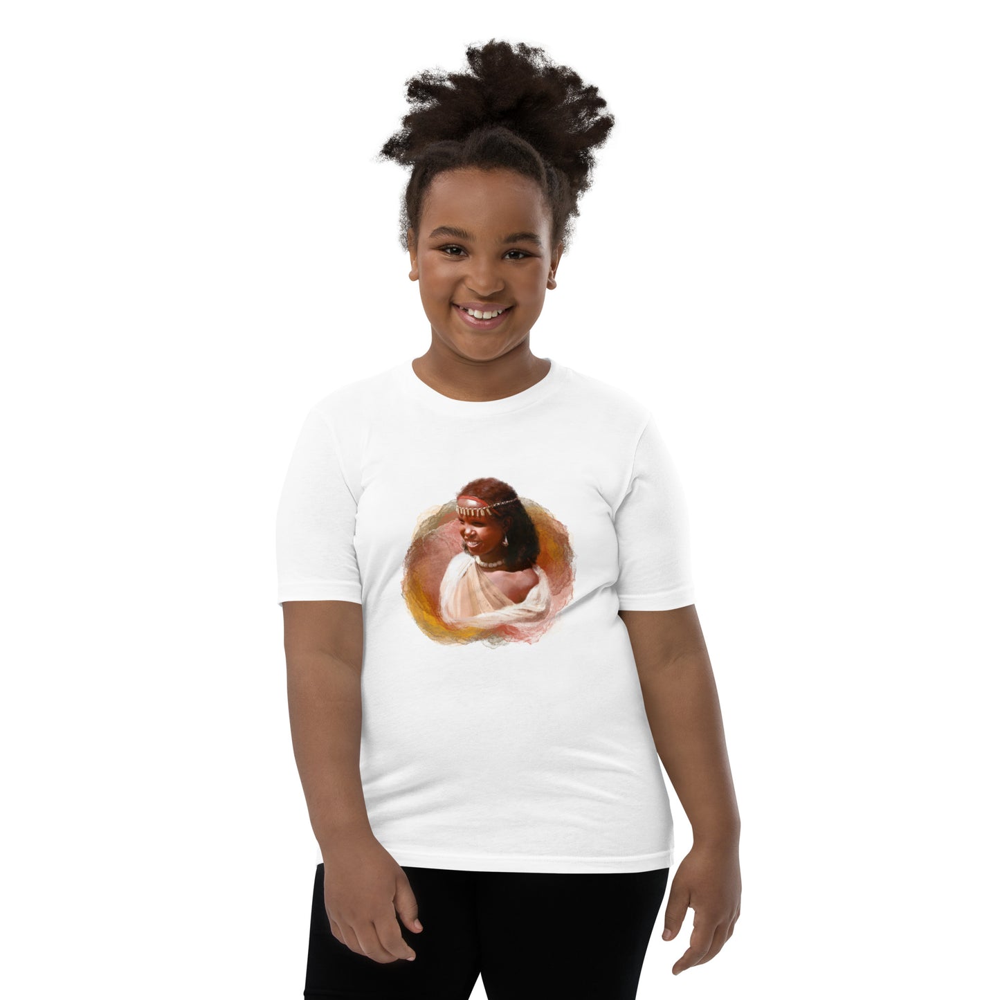 Hararghe Girl's T-Shirt - White